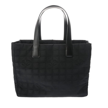 シャネル ニュートラベル トート MM ブラック A15991 ナイロン レディース バッグ 【中古】【bag】