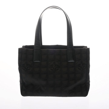 シャネル ニュートラベル トート PM ダークブラウン A20457 ナイロン レディース バッグ 【中古】【bag】
