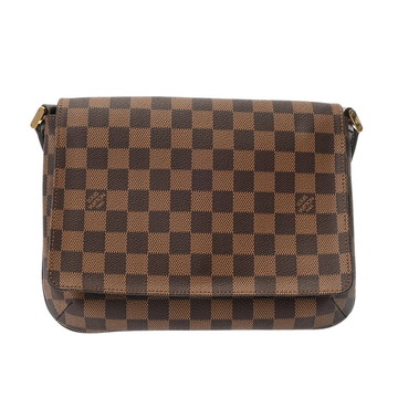ルイ ヴィトン ダミエ ミュゼットタンゴロング エベヌ N51301 ダミエキャンバス レディース バッグ 【中古】【bag】