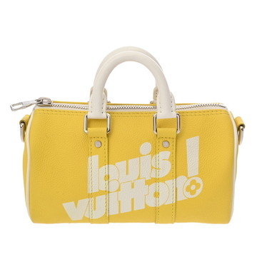 ルイ ヴィトン キーポル XS エブリデイLV イエロー M80842 レザー レディース バッグ 【中古】【bag】
