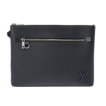 ルイ ヴィトン テイクオフ・ポーチ ブルーマリーヌ M11486 LVアエログラム メンズ バッグ 【中古】【bag】