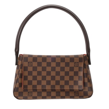 ルイ ヴィトン ダミエ ミニ ルーピング SPオーダー ブラウン N51158 ダミエキャンバス レディース バッグ 【中古】【bag】