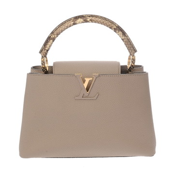 ルイ ヴィトン カプシーヌ MM 2WAY ガレ M42253 トリヨンレザー/パイソン レディース バッグ 【中古】【bag】