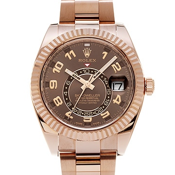 ロレックス スカイドゥエラー 326935 チョコレート メンズ 時計 【中古】【wristwatch】