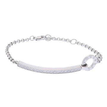 ピアジェ ポセション ブレスレット シルバー K18ホワイトゴールド WG レディース ジュエリー 【中古】【jewelry】