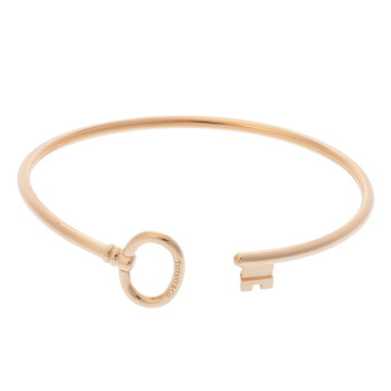 ティファニー オーバルキー バングル ゴールド K18イエローゴールド YG レディース ジュエリー 【中古】【jewelry】