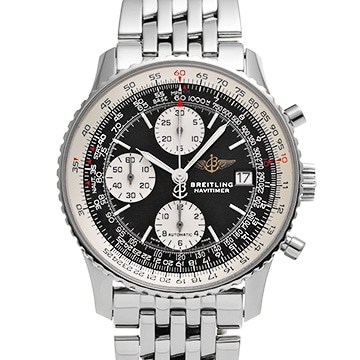 ブライトリング オールド ナビタイマー A142B02NP ブラック/シルバー メンズ 時計 【中古】【wristwatch】
