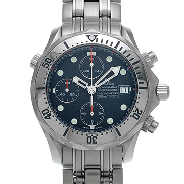 オメガ シーマスター プロフェッショナル 300 クロノグラフ 2598.80 ネイビー メンズ 時計 【中古】【wristwatch】