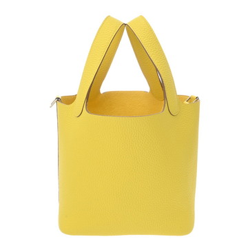 エルメス ピコタン ロック PM ライム トリヨンクレマンス レディース バッグ 【中古】【bag】