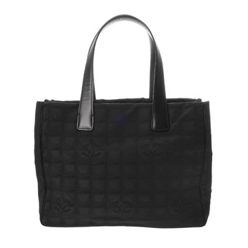 シャネル ニュートラベル トート MM ブラック A15991 ナイロン レディース バッグ 【中古】【bag】