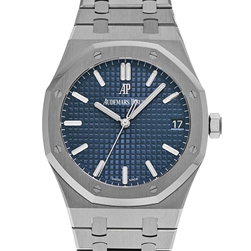 オーデマ ピゲ ロイヤルオーク 15500ST.OO.1220ST.01 ブルー メンズ 時計 【中古】【wristwatch】