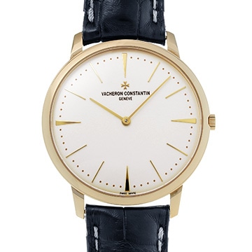 ヴァシュロン コンスタンタン パトリモニー ラージ 81180/000J-9118 シルバー メンズ 時計 【中古】【wristwatch】