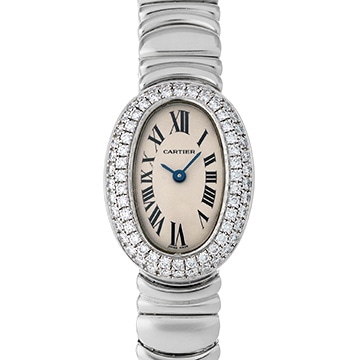 カルティエ ミニ ベニュワール WB5095L2 シルバー レディース 時計 【中古】【wristwatch】
