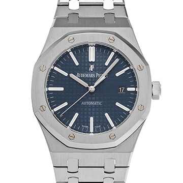 オーデマ ピゲ ロイヤルオーク 15400ST.OO.1220ST.03 ブルー メンズ 時計 【中古】【wristwatch】