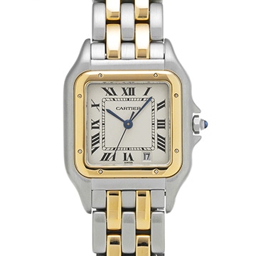 カルティエ パンテール MM 187949 アイボリー レディース 時計 【中古】【wristwatch】