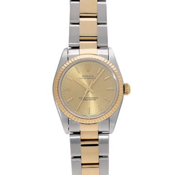 ロレックス オイスターパーペチュアル 67513 シャンパン ユニセックス 時計 【中古】【wristwatch】