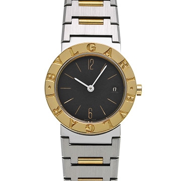 ブルガリ ブルガリブルガリ BB26SG ブラック レディース 時計 【中古】【wristwatch】