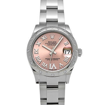 ロレックス デイトジャスト 31 278344RBR ピンク/ダイヤモンド ユニセックス 時計 【中古】【wristwatch】
