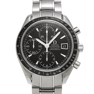 オメガ スピードマスター デイト 3210.50 ブラック メンズ 時計 【中古】【wristwatch】