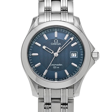オメガ シーマスター 120 クォーツ 2511.81 ブルー メンズ 時計 【中古】【wristwatch】