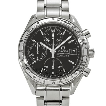 オメガ スピードマスター デイト 3513.50 ブラック メンズ 時計 【中古】【wristwatch】