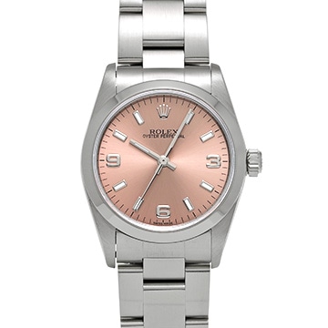 ロレックス オイスターパーペチュアル 77080 ピンク ユニセックス 時計 【中古】【wristwatch】