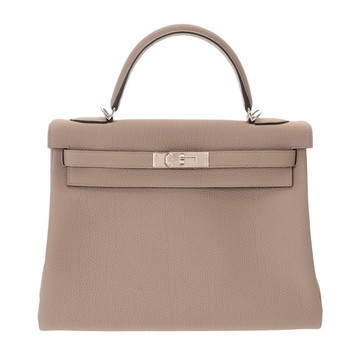 エルメス ケリー 32 内縫い 2WAY トゥルティエールグレー トゴ レディース バッグ 【中古】【bag】