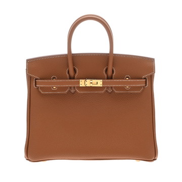 エルメス バーキン 25 ゴールド トゴ レディース バッグ 【中古】【bag】