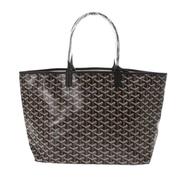 ゴヤール ヘリンボーン サンルイ PM ブラック PVC/カーフ ユニセックス バッグ 【新品】【bag】