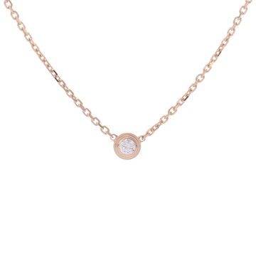カルティエ ダムール ネックレス XS ゴールド K18ピンクゴールド PG レディース ジュエリー 【中古】【jewelry】