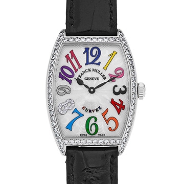 フランクミュラー トノウカーベックス カラードリーム 2852QZ COL DRM D1R ブラック ユニセックス 時計 【中古】【wristwatch】