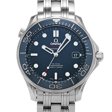 オメガ シーマスター ダイバー300 コーアクシャル 212.30.41.20.03.001 ブルー メンズ 時計 【中古】【wristwatch】