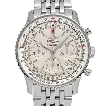 ブライトリング ナビタイマー 01 AB012312/G756 シルバー メンズ 時計 【中古】【wristwatch】