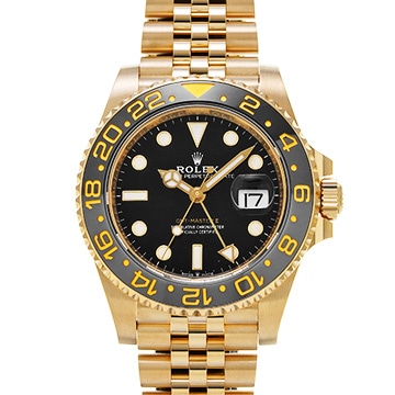 ロレックス GMTマスターII 126718GRNR ブラック メンズ 時計 【中古】【wristwatch】