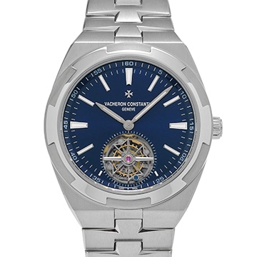 ヴァシュロン コンスタンタン オーヴァーシーズ トゥールビヨン 6000V/110A-B544 ブルー メンズ 時計 【中古】【wristwatch】