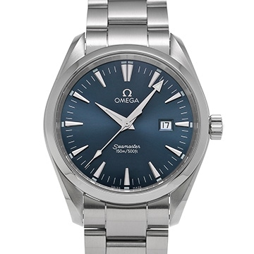 オメガ シーマスター アクアテラ クォーツ 2517.80 ブルー メンズ 時計 【中古】【wristwatch】