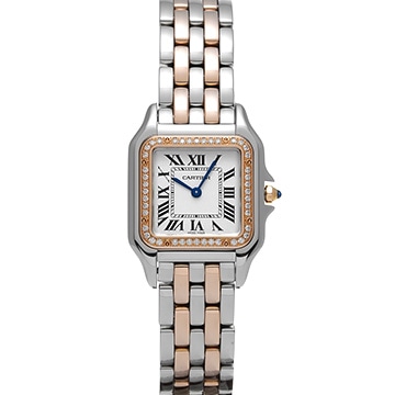 カルティエ パンテール ドゥ カルティエ MM W3PN0007 シルバー レディース 時計 【中古】【wristwatch】