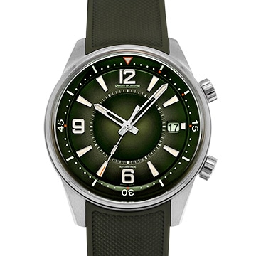 ジャガー ルクルト ポラリス デイト Q906863J ダークグリーン・グラデーション メンズ 時計 【中古】【wristwatch】