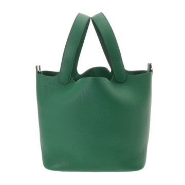 エルメス ピコタン ロック MM ヴェールヴェルティゴ トリヨンクレマンス レディース バッグ 【未使用】【bag】