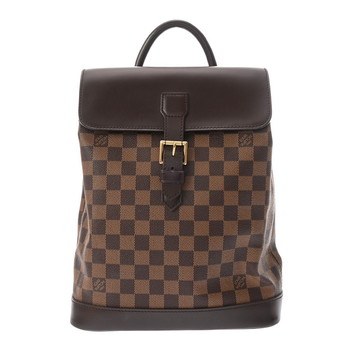 ルイ ヴィトン ダミエ ソーホー ブラウン N51132 ダミエキャンバス レディース バッグ 【中古】【bag】