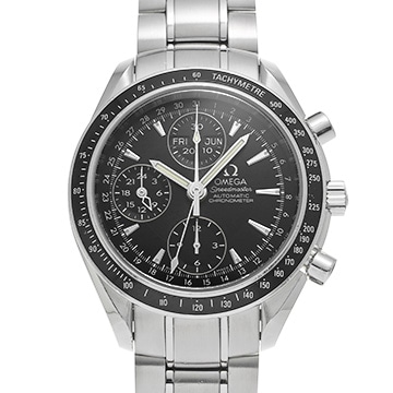 オメガ スピードマスター トリプルカレンダー 3220.50 ブラック メンズ 時計 【中古】【wristwatch】