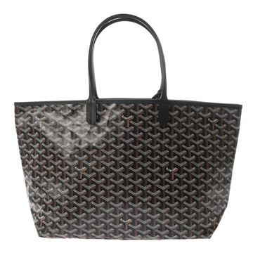ゴヤール ヘリンボーン サンルイ PM ブラック PVC/カーフ ユニセックス バッグ 【未使用】【bag】
