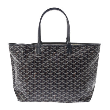ゴヤール ヘリンボーン サンルイ PM ネイビー PVC/カーフ ユニセックス バッグ 【未使用】【bag】