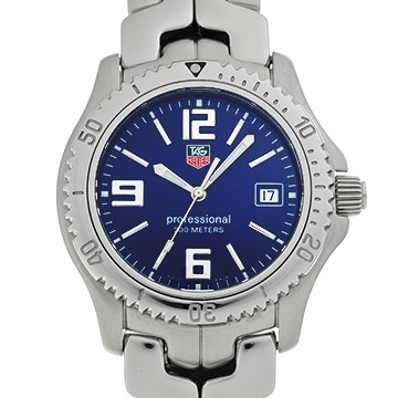 タグ ホイヤー リンク クォーツ WT1113.BA0551 ブルー メンズ 時計 【中古】【wristwatch】