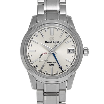 グランドセイコー 9Rスプリングドライブ SBGE225 シルバー メンズ 時計 【中古】【wristwatch】