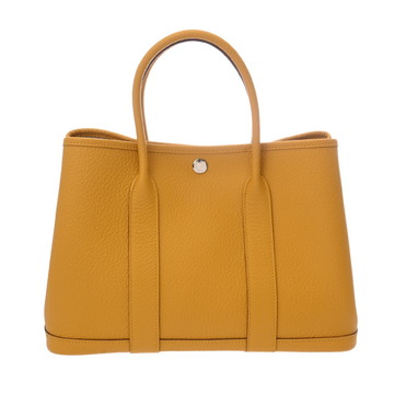 エルメス ガーデンパーティ TPM ジョーヌアンブル ヴァッシュカントリー レディース バッグ 【中古】【bag】