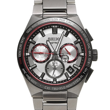 セイコー アストロン 大谷翔平 2022 リミテッドエディション SBXC125 シルバー メンズ 時計 【中古】【wristwatch】