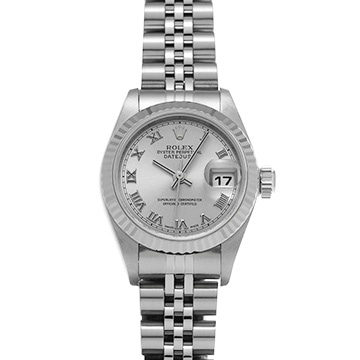 ロレックス デイトジャスト 79174 グレー レディース 時計 【中古】【wristwatch】