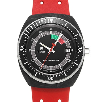 ティソ シデラル T145.407.97.057.02 ブラック メンズ 時計 【中古】【wristwatch】