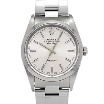 ロレックス エアキング 14000M シルバー メンズ 時計 【中古】【wristwatch】